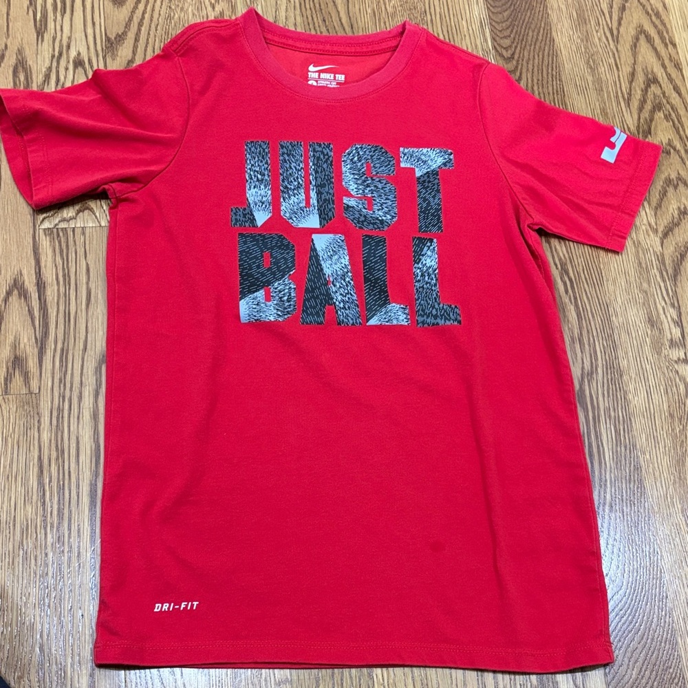 Nike Kids Red Graphic Tee